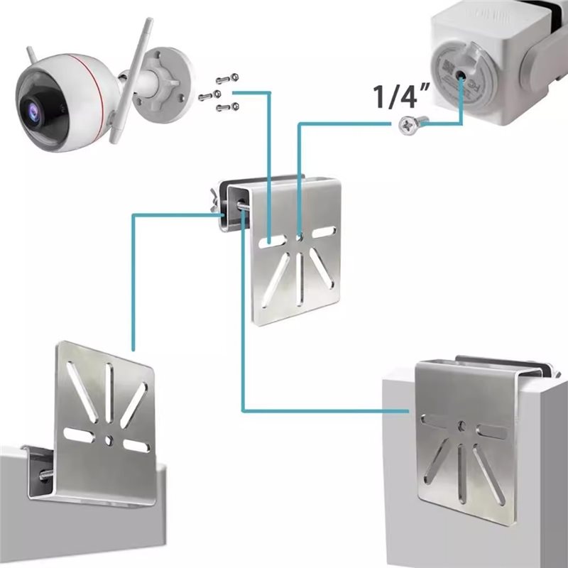T24C 3 Pack Gutter Mount Brack - Eufy Camera S340 recension och pris