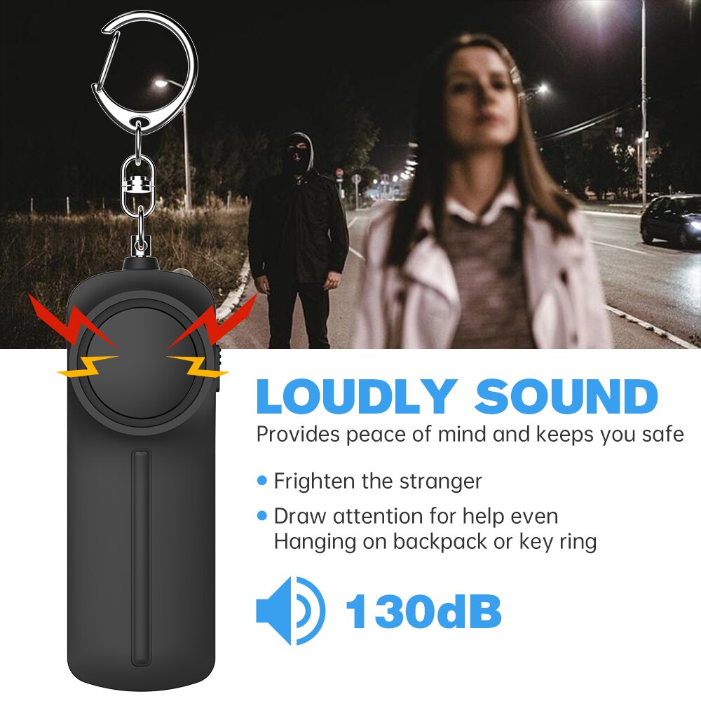 Personal Security Alarm Self D - Personal Alarm Keychain recension och pris