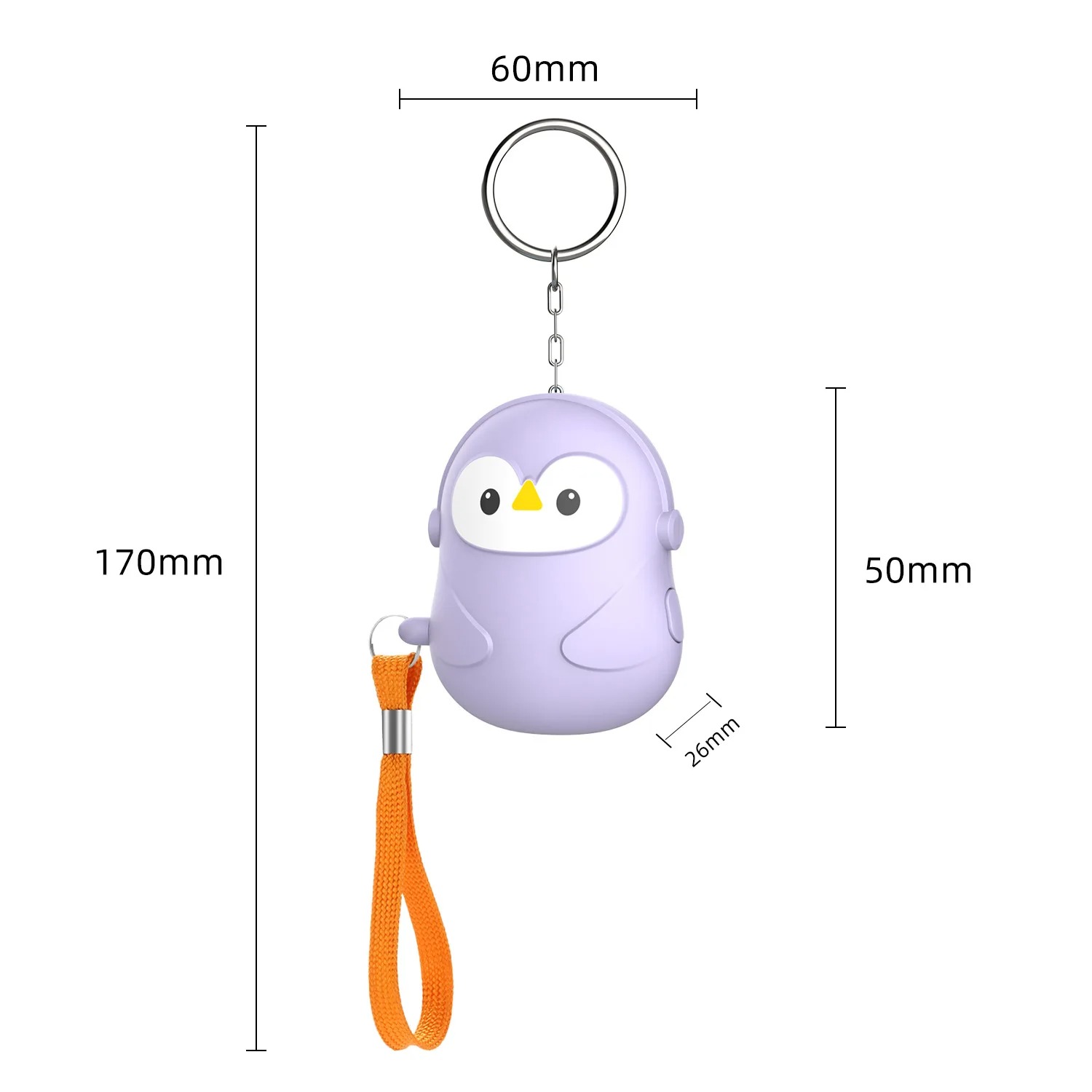 Personal Self Defense 5Pcs Ala - Personal Alarm Keychain recension och pris