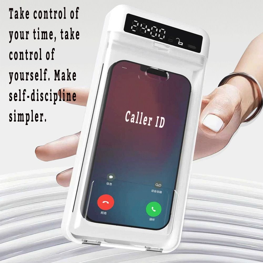 Portable Phone Lock Box with T - Medicine Cabinet Lock recension och pris