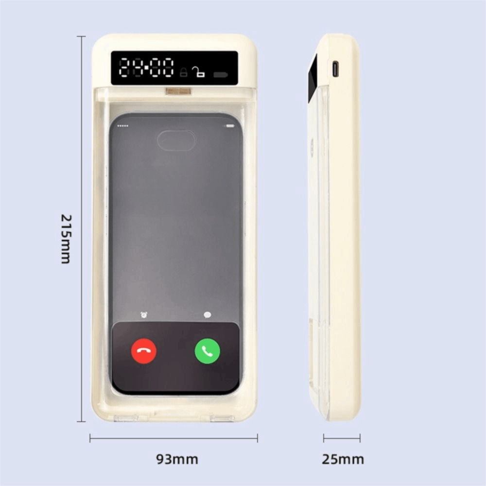 Portable Phone Lock Box with T - Medicine Cabinet Lock recension och pris