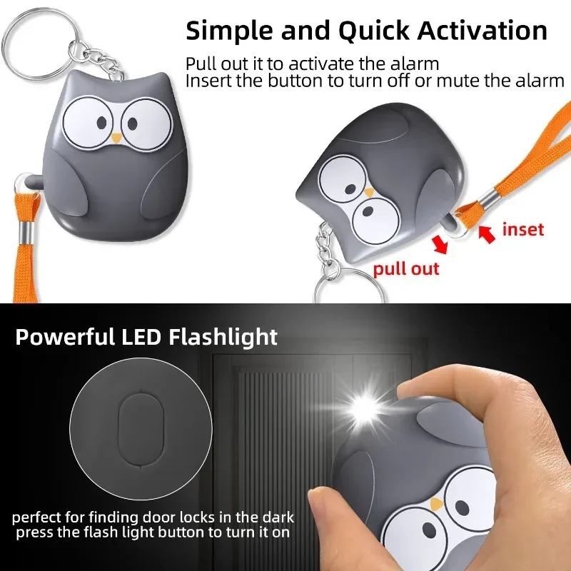 Personal Self Defense Alarm, P - Personal Alarm Keychain recension och pris