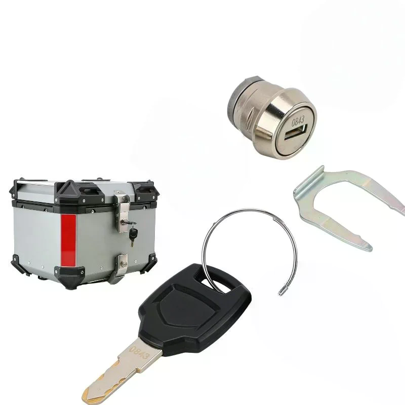 Heavy Duty Motorcycle Top Box  - Lockbox Key Secure recension och pris