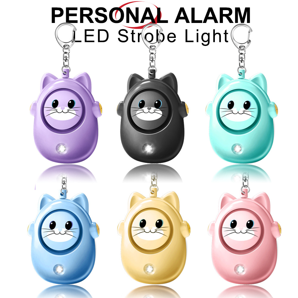 H8 2024 New Cute Cat Personal  - Personal Alarm Keychain recension och pris