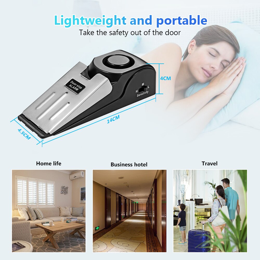 Wireless Door Stop Alarm Syste - Door Stop Alarm recension och pris
