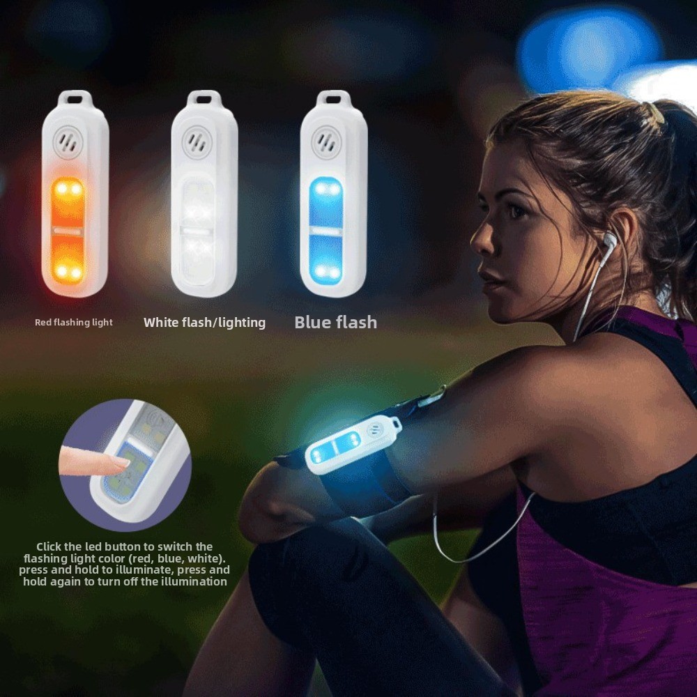 130dB Night Running Safety War - Personal Alarm Keychain recension och pris